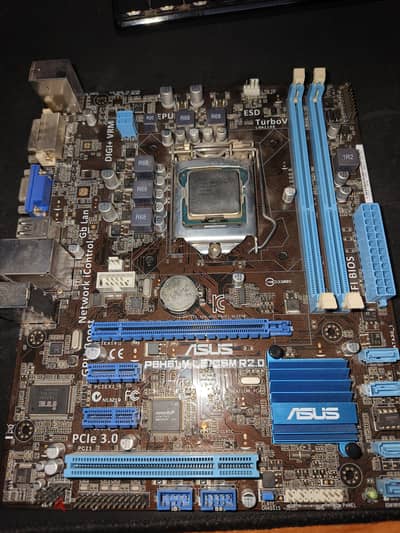 motherboard asus h61 and intel core i7 3770