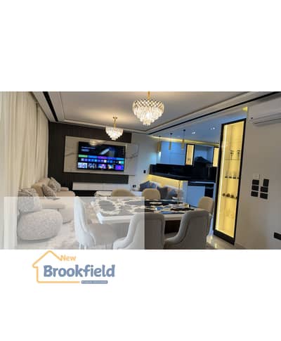 Luxury Modern Furnished Duplex with Private Garden for Rent in Hyde Park New Cairo | Ultra Super Lux Finish