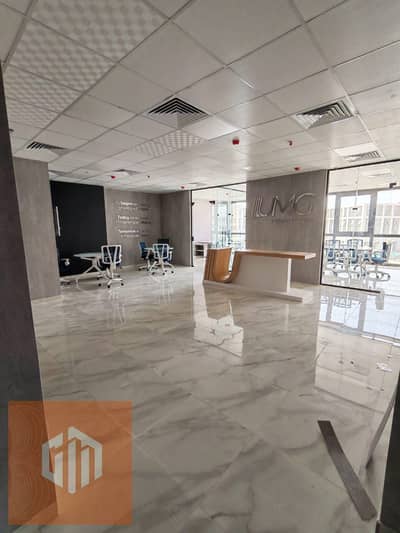 Distinct administrative office inside Mivida Business Park for rent, fully finished and ready for handover in New Cairo, Fifth Settlement