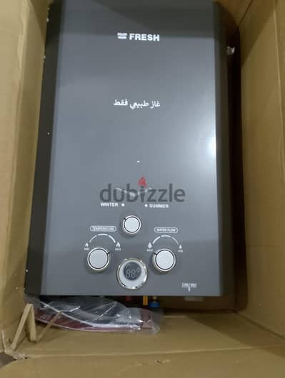 سخان غاز فريش 10لتر جديد