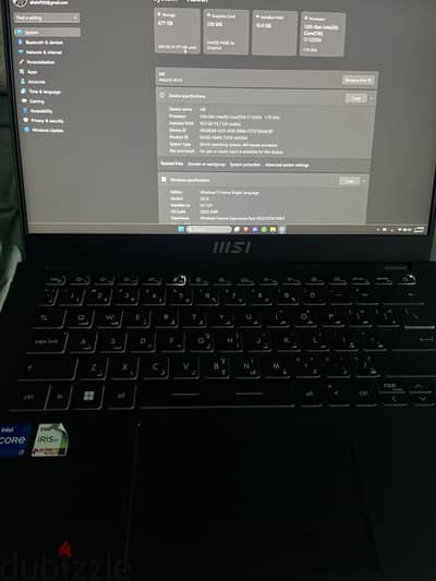 Laptop msi