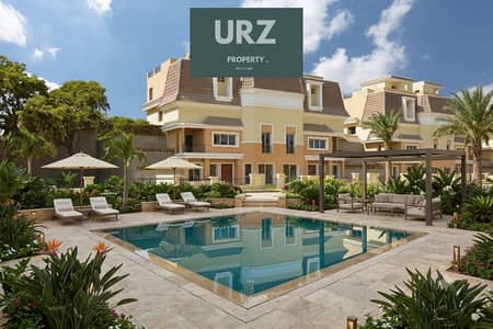 Benefit now from 50% discount and pay 12 million only own villa with direct landscape view from all directions in Sarai Mostakbal City next Privado