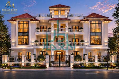 For sale: an apartment in a residential villa in one of the finest neighborhoods in New Cairo – Fifth Settlement, West Golf Extension.