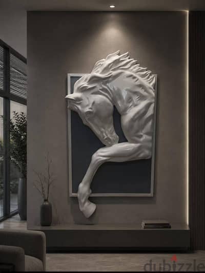 تابلوه -0حصان Bass relief