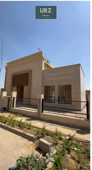 5BR corner villa for sale in Butterfly with lake views near Haptown Sarai Mountain View 50% discount in a villas only phase
