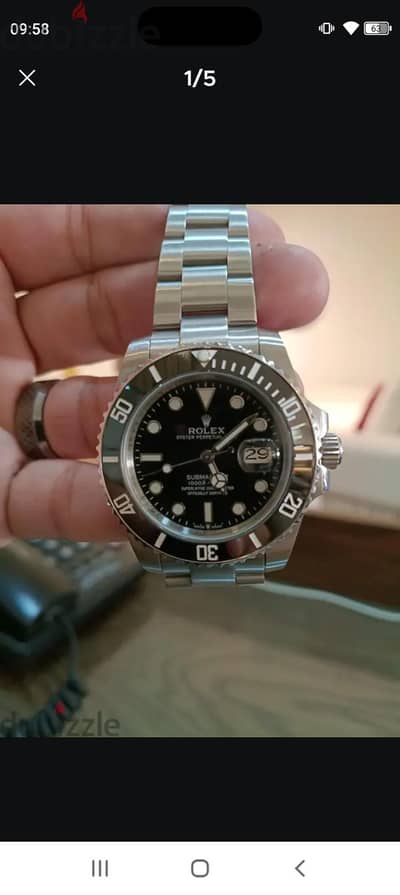 Rolex submariner Japan movement