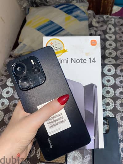 Xiaomi Redmi Note 14 بحاله الزيرو