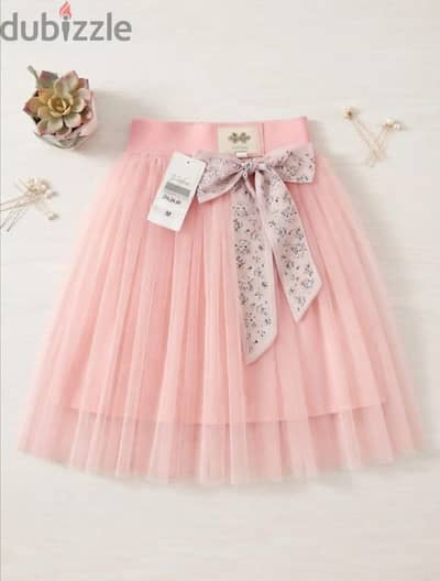 skirt شيفون بناتي