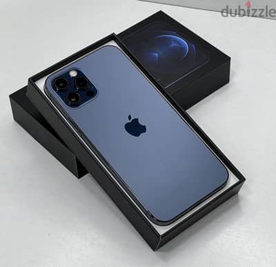 Apple - iPhone 12 Pro Max وتربروف معفي من الضريبة معاه البوكس