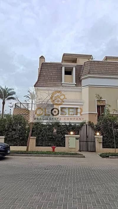 Last corner S villa for sale with a down payment of only 920,000 in Sarai sur, near Madinaty
