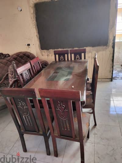 سفرة 8 كراسي وبوفيه