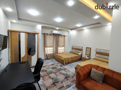 Furnished studio behind the British University and Heliopolis Club