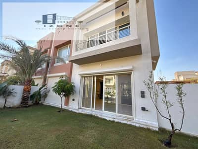 Best Location Twin House for Rent in CFC Oriana New Cairo Fifth Settlement 323 sqm 4 Bedrooms 5 Bathrooms Fully Finished Kitchen & ACs Maid Room