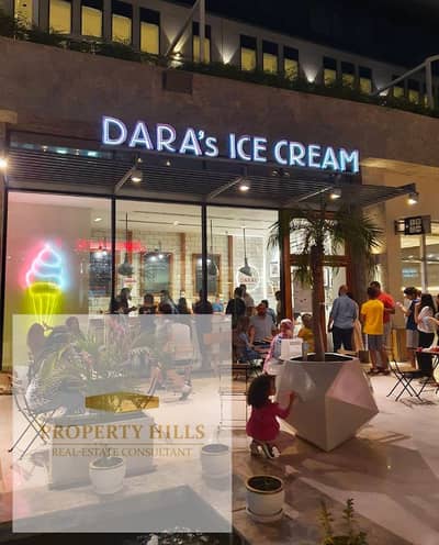 Shop for sale, immediate occupancy, currently rented and operating, generating 300,000 per month, located in the Golden Square area of ​​Fifth Settlement, with the longest payment plan.