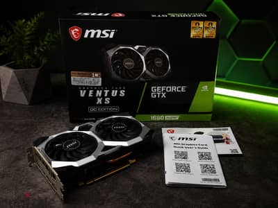  للبيع | MSI GeForce GTX 1660 SUPER VENTUS XS OC 6GB 