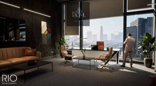 An administrative office for sale in a vital location. Now you can own your office with a return on the down payment of 150%, an irreplaceable