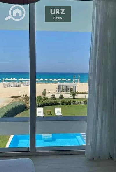 فيلا استاندالون fully seaview تشطيب كامل بالتكيفات بالتقسيط مع خصم هائل لفترة محدودة في الساحل الشمالي بالقرب من مدن راس الحكمة و سيلفر ساندس