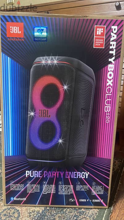 JBL PARTY BOX CLUB 120