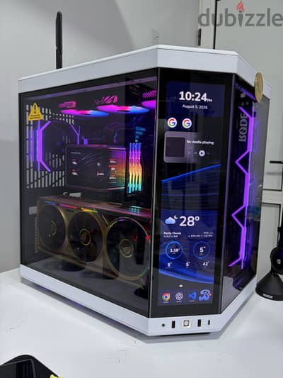 Flagship RTX 5090 Dhahab Edition PC — 192GB RAM, 8TB Gen5 NVMe