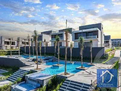 فيلا مستقلة  نص تشطيب كمبوند باتيو الزهراء موقع مميز داخل الكمبوند _المربع الذهبي الشيخ زايد