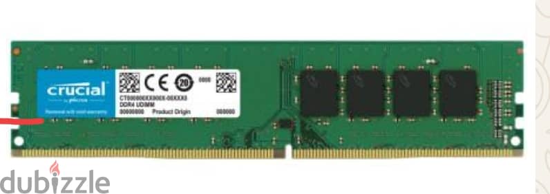 Crucial 16 GB DDR4 Desktop RAM 3200 MHz, UDIMM, 1.2VManufacturers Part