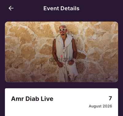 Vip Lounge Amr Diab  for sale
