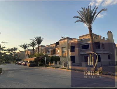 OFFER | Biggest cash discount |  town house Villa for sale in a fully serviced and amenity-rich compound | Adjacent to Madinaty | Sarai Compound