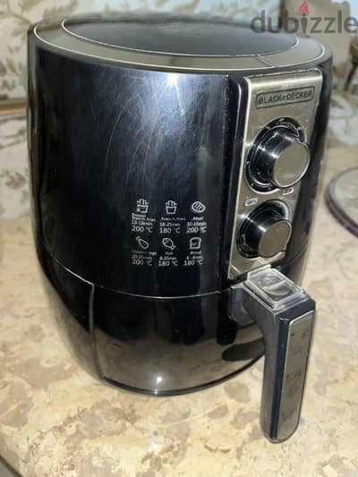 Black & decker air fryer