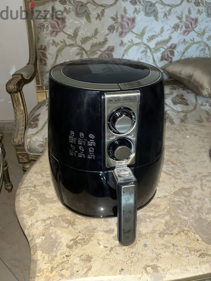 Black & decker air fryer 4