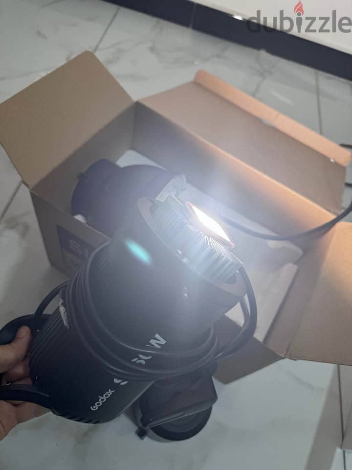Godox sl60w + soft box 80*120 1