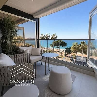 First row marina & panoramic sea view chalet for sale in Salt Ras El Hekma Luxurious finishing excellent layout distinctive sea view near fouka bay