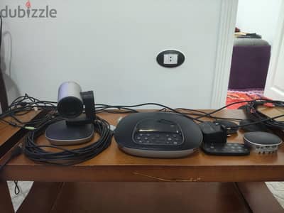 كول كنفرنس نظام اجتماعات الفيديو الاحترافي Logitech GROUP (باقة كاملة)