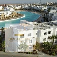 Sea view chalet in Sawan Lake El Gouna fully finished by Hassan Allam I have a chalet for sale in the Swan Lake project in El Gouna by Hassan Allam.