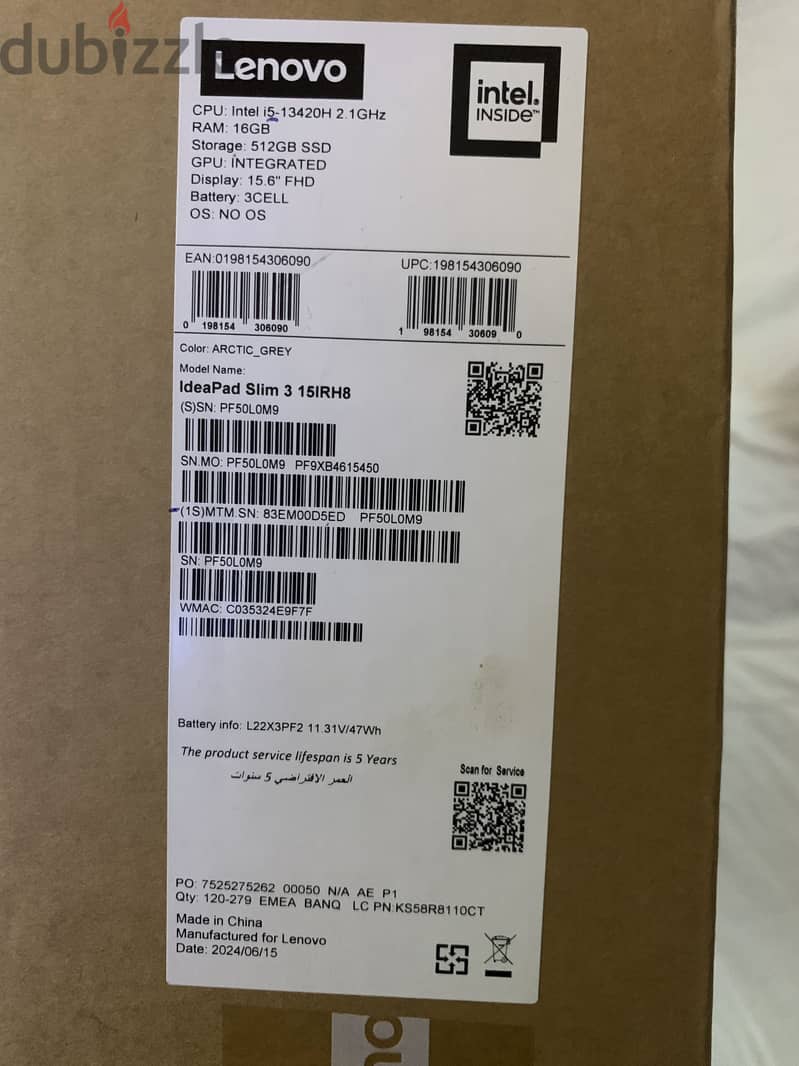 Ideapad slim 3 15RH8 4