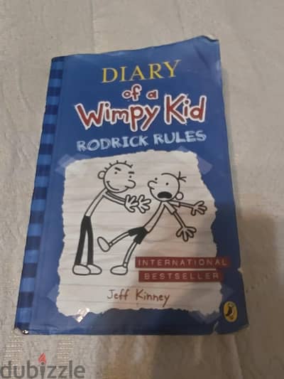 a diary of a whimpy kid bought 3 years ago