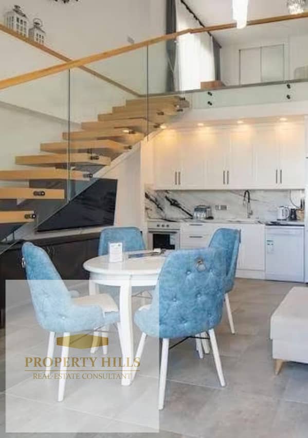 Prooff Chalet for sale at 816 thousand from Sodic with a view of the sea, finished and equipped with air conditioning - in John Sodic - North Coast