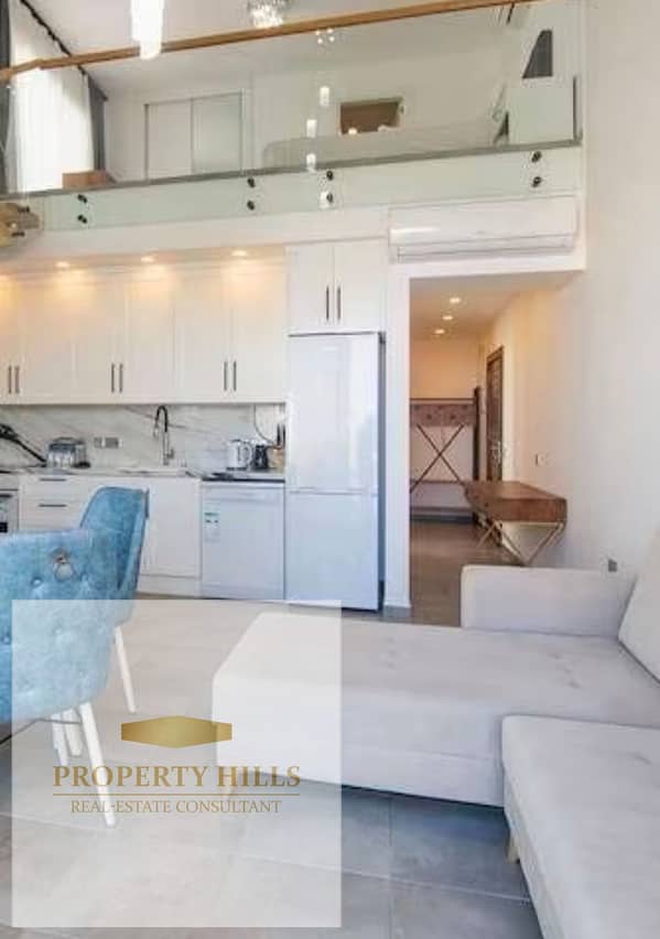 Prooff Chalet for sale at 816 thousand from Sodic with a view of the sea, finished and equipped with air conditioning - in John Sodic - North Coast