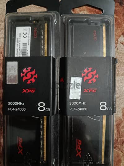 xpg RAM 16 ddr4 3000mhz 2×8