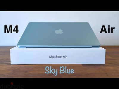 Apple MacBook Air M4 - Sky Blue, Excellent condition
