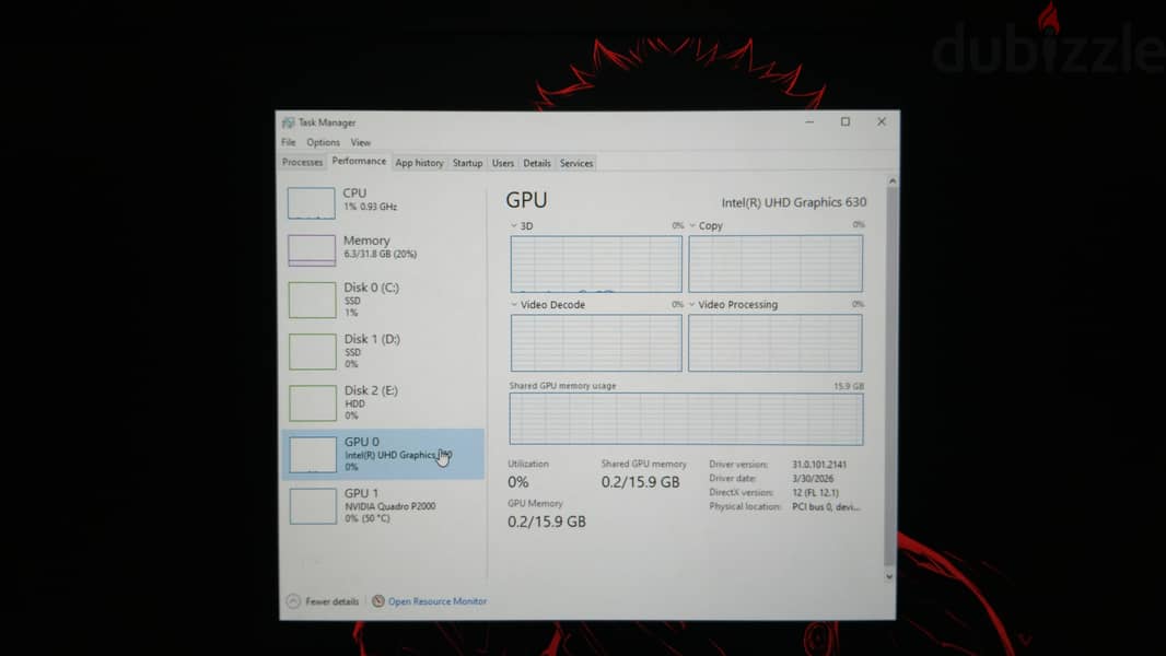 HP ZBook 15 G5 6