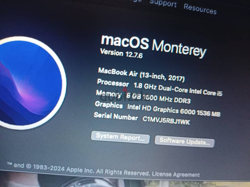 Macbook air 2017 2