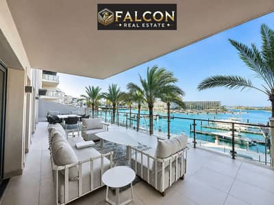 30%Off+1st Row Sea+Direct Yacht Marina View+Premium Finish Chalet for Sale SALT North Coast Near Caesar Sodic & Hacienda West & LaVista Ras El Hekma