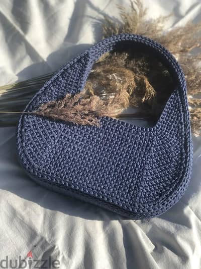 elegant crochet bag
