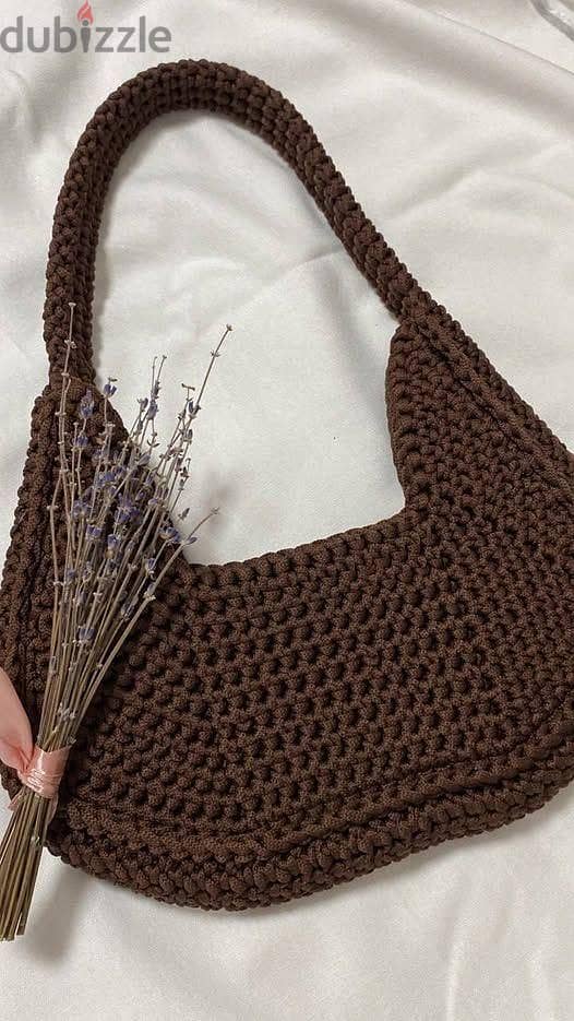 elegant crochet bag 1