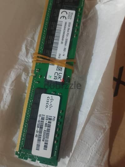 رامات سيرفر 32 جيجا ddr4