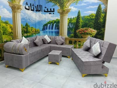 ركنة جديدة مودرن بسعر اقتصادي  خشب كونتر