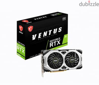 كارت شاشة  msi rtx 2060 ventus oc 12GB