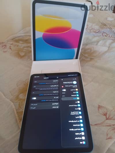 iPad 10th Gen (A16) - 128GB - أزرق - بطارية 98% (بالضمان)