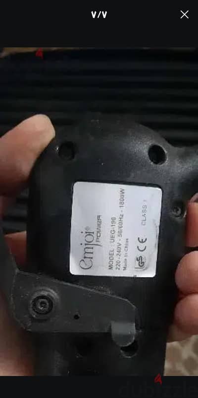 جريل و شواية كهرباء امجوي وجهين وجه مضلع ووجه عادي 1800 watt  استعمال