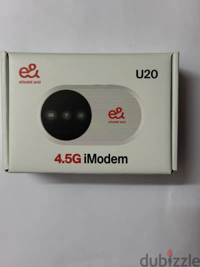 ZTE U20 4.5G Portable WiFi Router – Like New (1 Month Use)